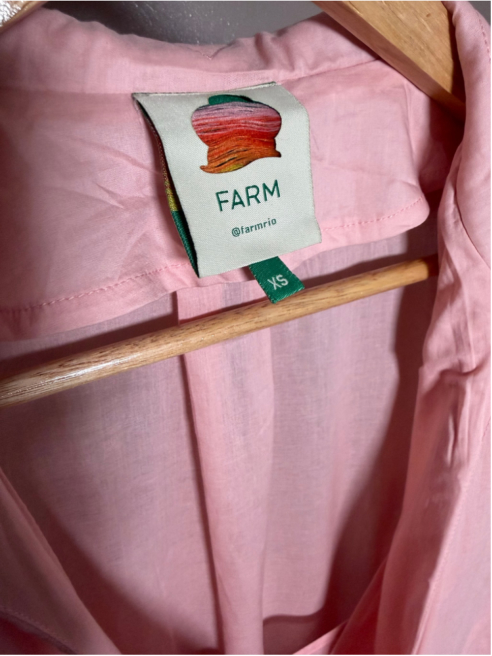 Women's Farm Rio Pink Midi Dress Size XS - Picture 5 of 8